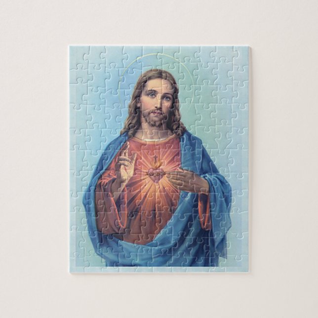 Sacred Heart of Jesus Jigsaw Puzzle (Vertical)