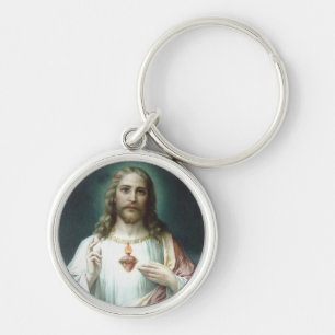 Sacred Heart of Jesus Key Ring