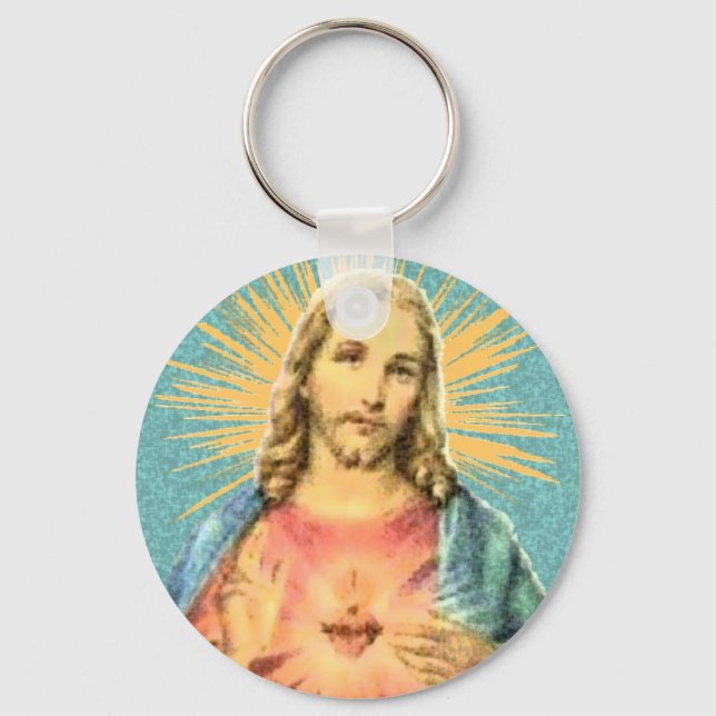 Sacred Heart of Jesus Key Ring (Front)