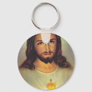 Sacred Heart of Jesus Key Ring
