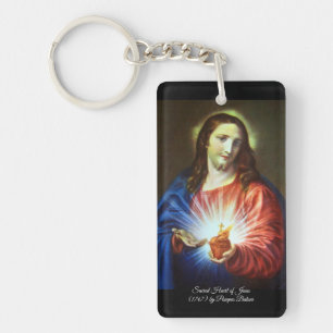 Sacred Heart of Jesus Key Ring