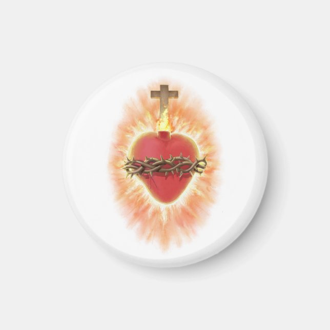 Sacred Heart of Jesus Magnet (Front)