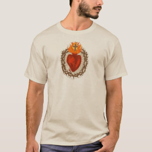 Sacred Heart of Jesus Men's Tee Shirt