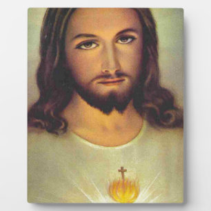 Sacred Heart of Jesus Plaque