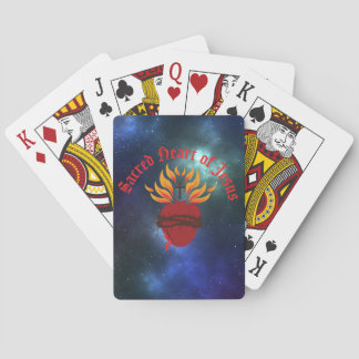 Sacred Heart of Jesus Playing Cards