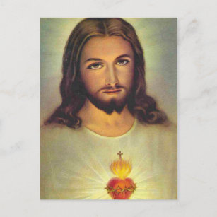 Sacred Heart of Jesus Postcard