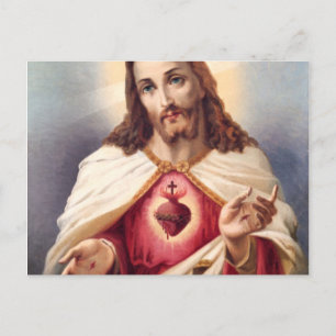 Sacred Heart Of Jesus Postcard