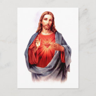 Sacred Heart of Jesus Postcard