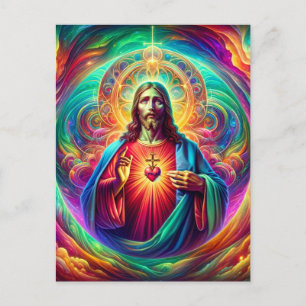 Sacred Heart of Jesus Postcard