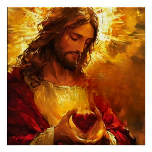 Sacred Heart of Jesus Poster
