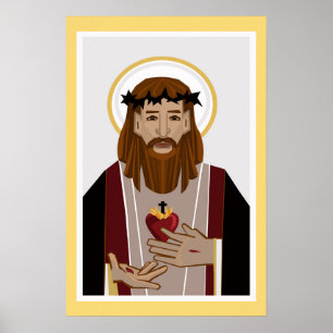 Sacred Heart of Jesus Poster