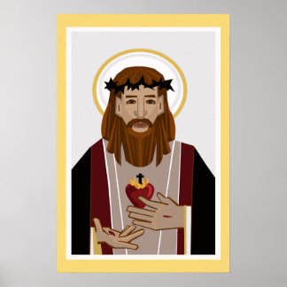 Sacred Heart of Jesus Poster