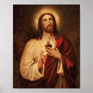 Sacred Heart Of Jesus Poster