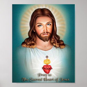 Sacred Heart of Jesus Poster