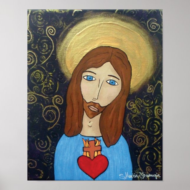 Sacred Heart of Jesus Print (Front)