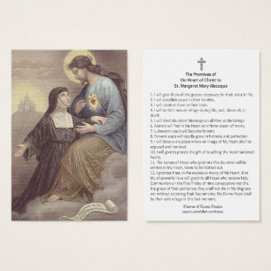 Sacred Heart of Jesus Promises St. Margaret Mary