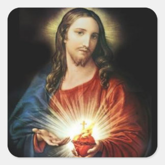 Sacred Heart of Jesus Stickers