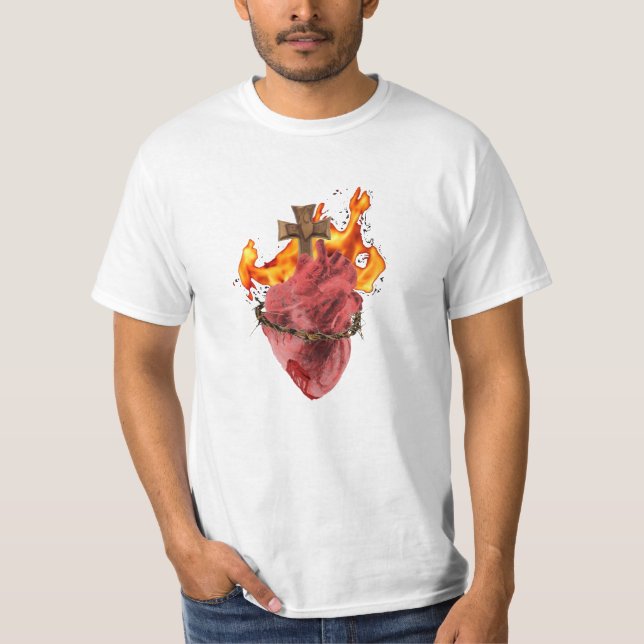 Sacred Heart of Jesus T-Shirt (Front)