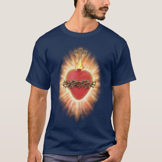Sacred Heart of Jesus T-Shirt (Front)