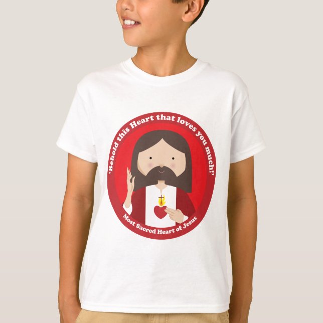 Sacred Heart of Jesus T-Shirt (Front)