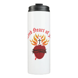 Sacred Heart of Jesus Thermal Tumbler