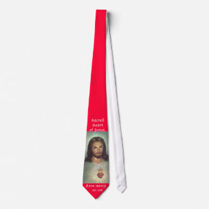 Sacred Heart of Jesus Tie