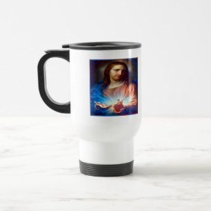 Sacred Heart of Jesus Travel Mug