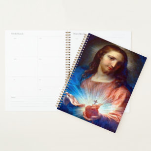 Sacred Heart of Jesus with Consecration Prayer Planner
