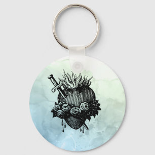 Sacred Heart Of Mary Key Ring