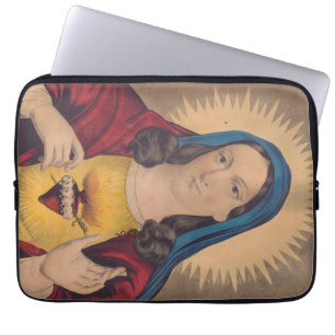 Sacred Heart of Mary Laptop Sleeve