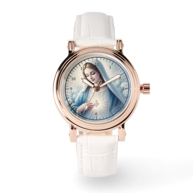 Sacred Heart of the Virgin Mary Watch (Front)