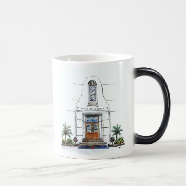 Sacred Heart Parish School Coronado Coffee Mug (Right)