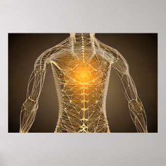 Sacred Heart, Sacred Geometry Poster