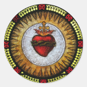 Sacred Heart Stickers