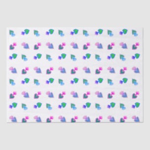 Sacred Heart White Decoupage Craft Tissue Paper