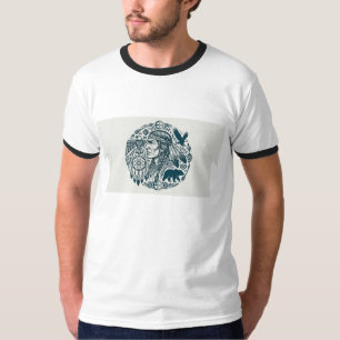 🪶 Sacred Ink: Modern Native American Linework & T T-Shirt