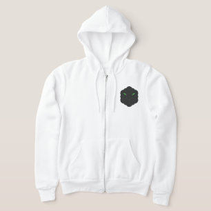 Sacred Jaguar- Face of Life, Black. Hoodie