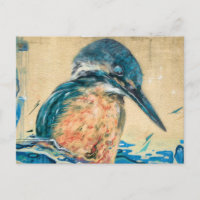 Sacred Kingfisher Wall Art