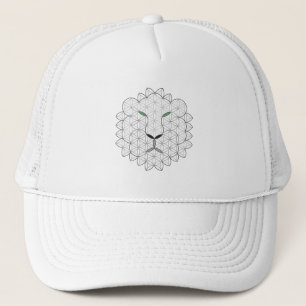 Sacred Lion, B01/BW. Trucker Hat