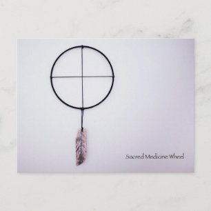 Sacred Medicine Wheel Postcard