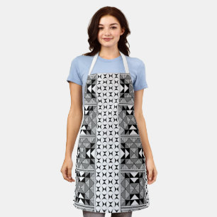 Sacred Mountains in Grey Apron