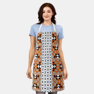 Sacred Mountains in Orange Apron