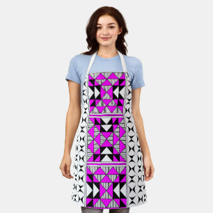 Sacred Mountains in Pink Apron