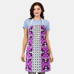 Sacred Mountains in Pink Apron
