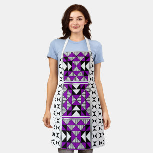 Sacred Mountains in Purple Apron