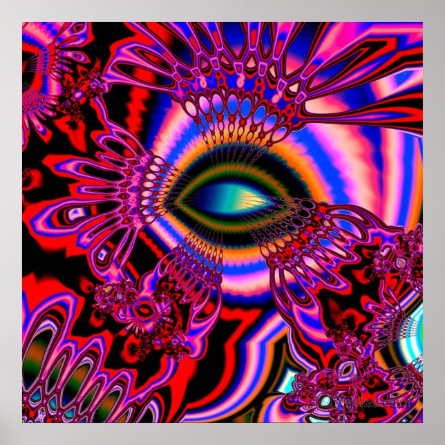 "sacred mushrooms" poster (Front)