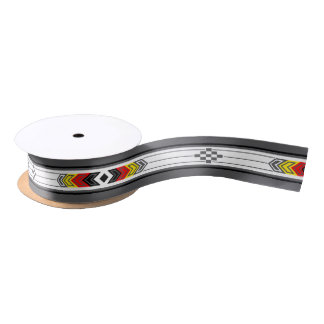 Sacred Places (Black) Satin Ribbon