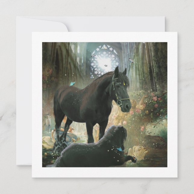 Sacred Retreat - Greeting Card (Front)