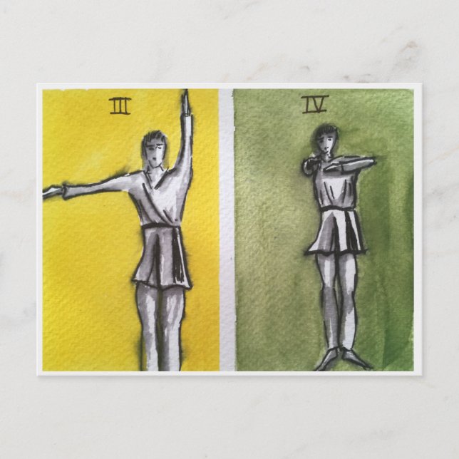 SACRED RHYTHMIC III ,IV DANCE MOVEMENTS POST CARD (Front)