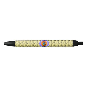 Sacred Scarab Black Ink Pen